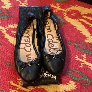 Sam Edleman Black Felicia Flats